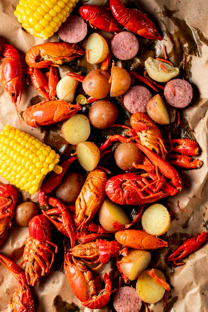 Angry Crab Style Crawfish/Crayfish Seafood Boil for 2