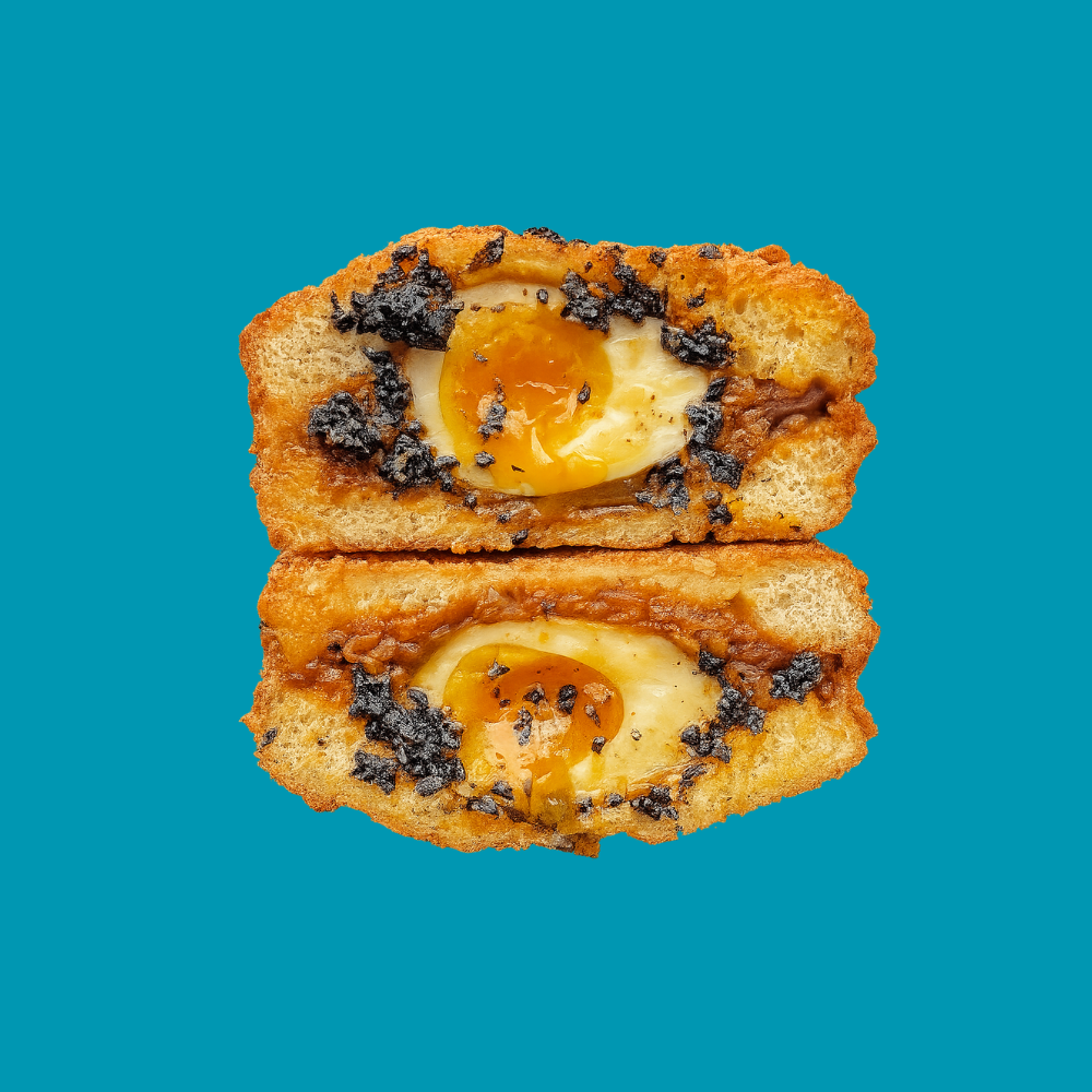 Tokyo Madness Japanese Style Black Garlic Egg Sando