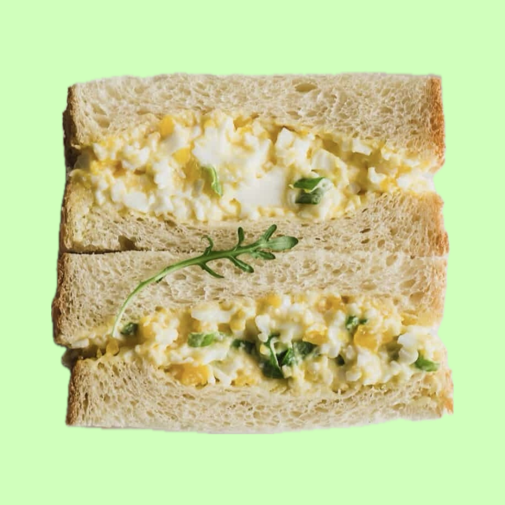 Japanese Egg and Kwepi Mayo Sando