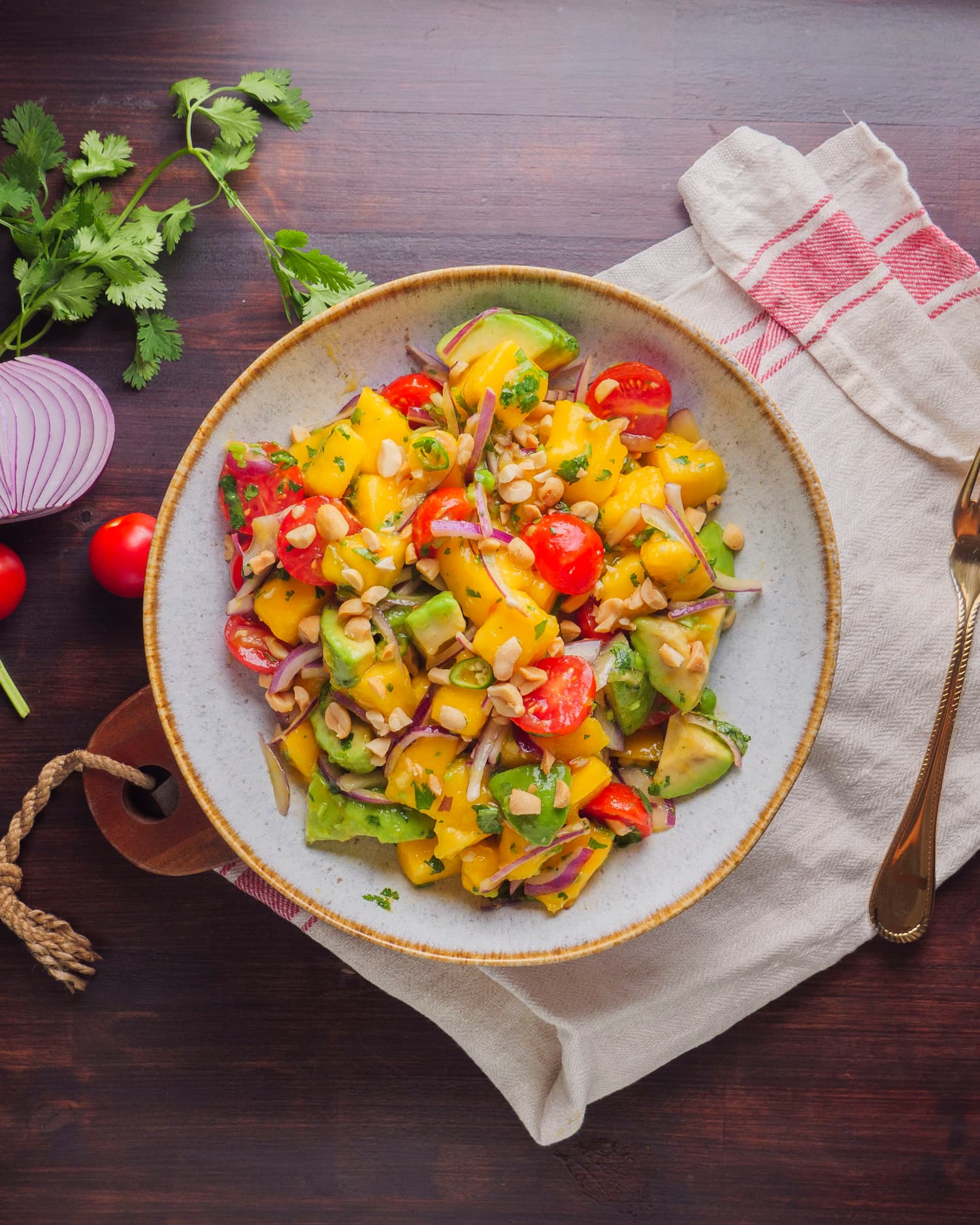 Spiced Mango & Avocado Salad