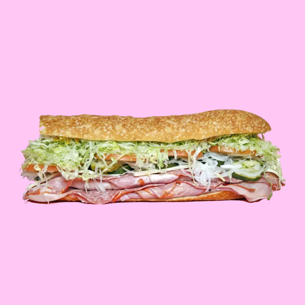 The Italian Job Sando Serves 2 or 1 Greedy Human