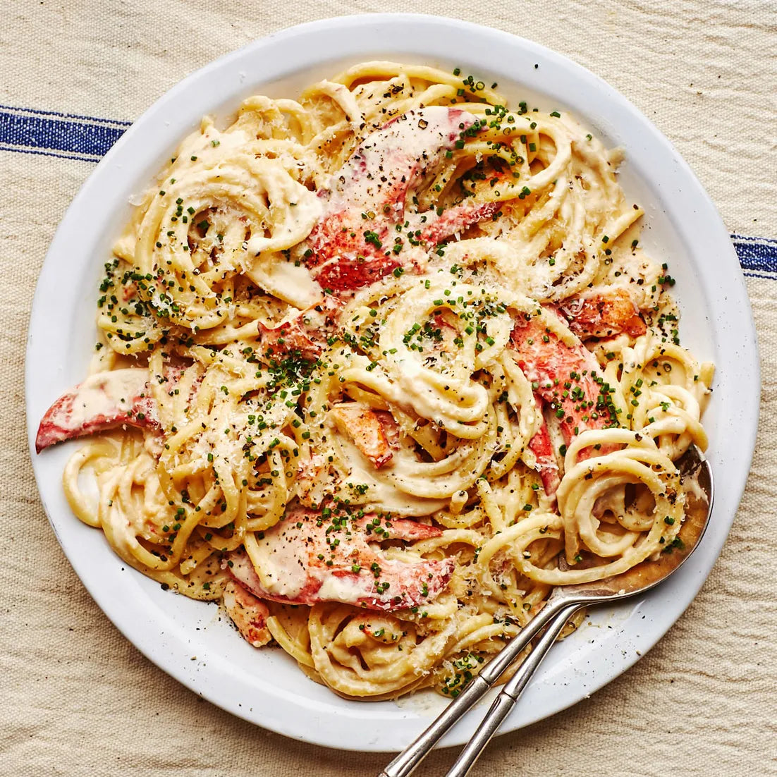 Spaghetti all'Aragosta - Serves 2