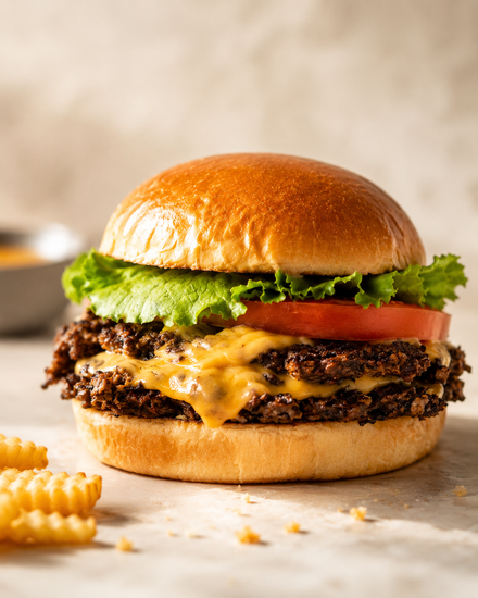 Vegan Black Bean Smash Burger Kit | Plant-Based BBQ Night