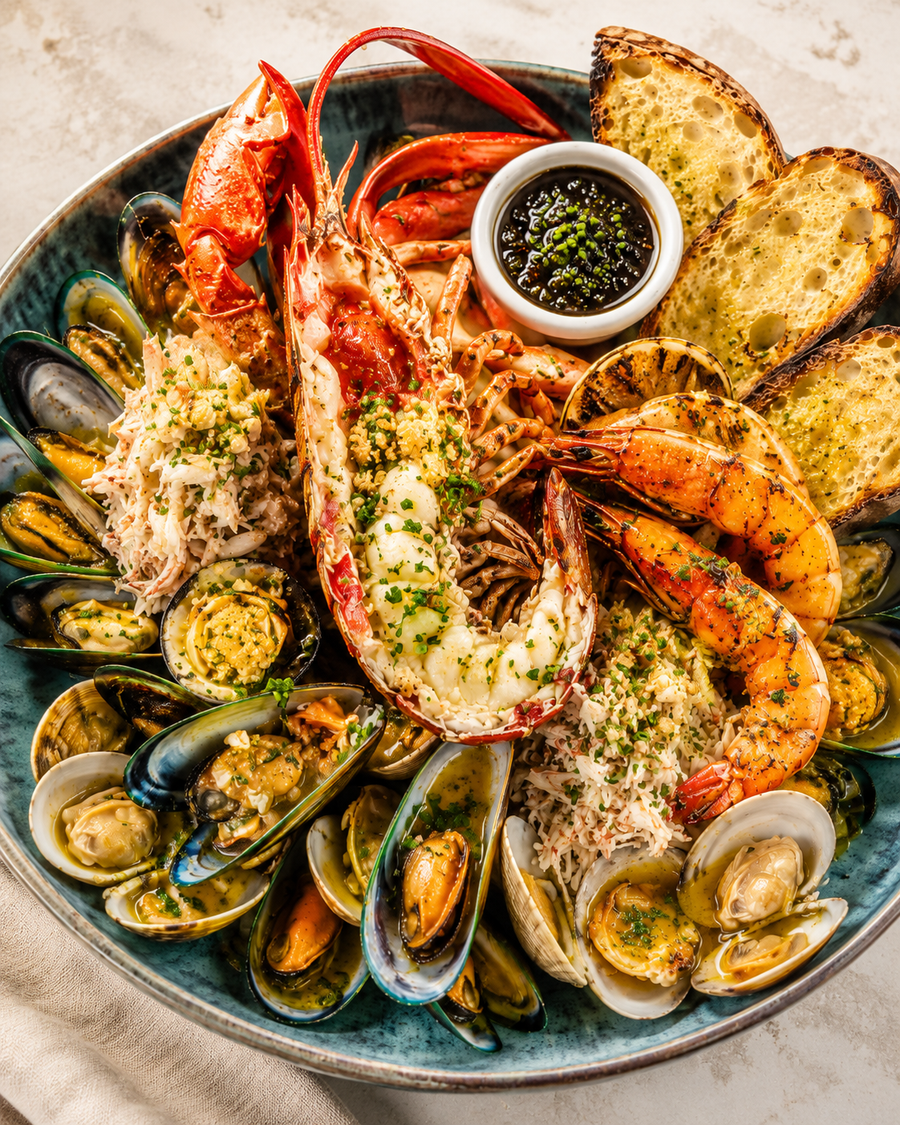 Loaded Lobster & Shellfish Bowl for Two