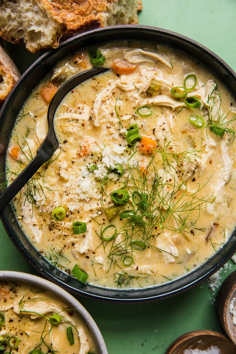 NutraSoups Cognitive Creamy Chicken Soup & Lion's Mane Elixir