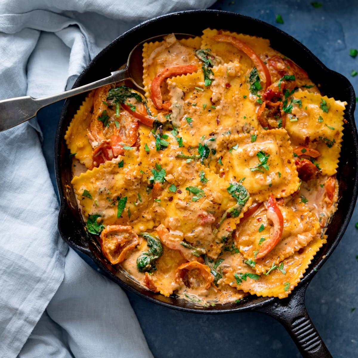 Nduja & Scamorza  Handcrafted Ravioli With Rich Tomato Sauce