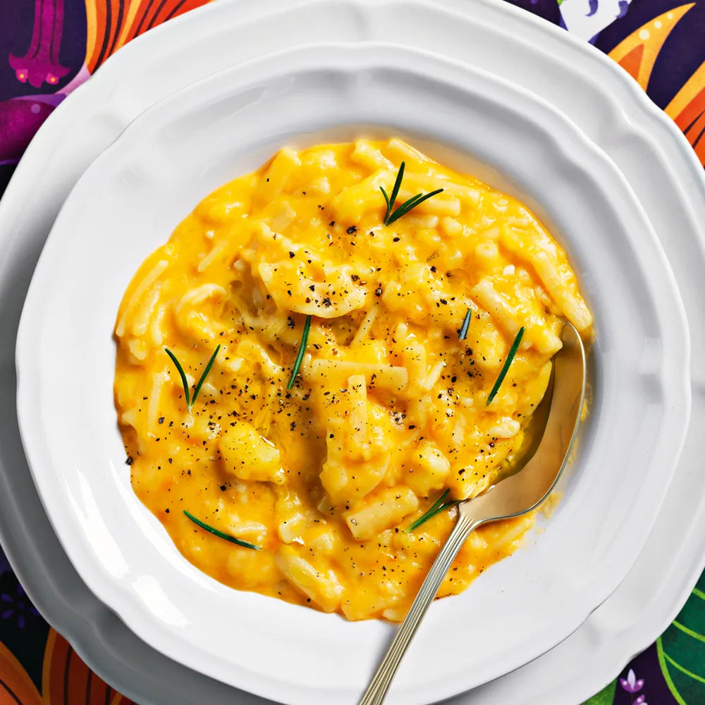 Pasta e patate alla napoletana -  pasta, potatoes and provola cheese