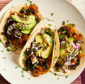 Butternut Squash and Black Bean Tacos for 2