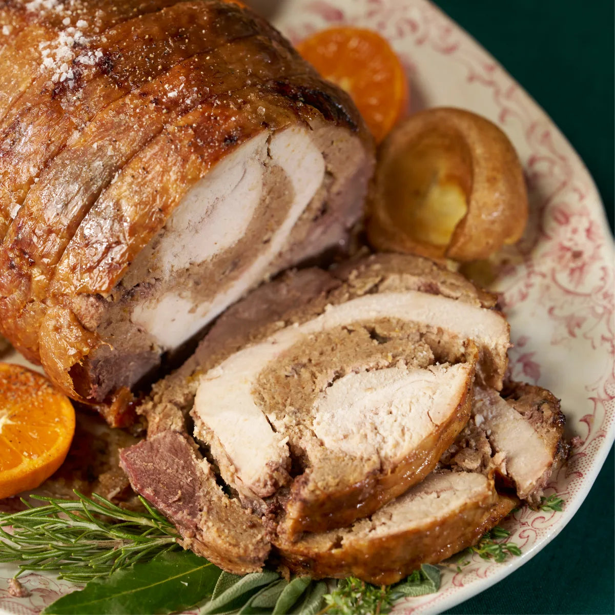 Luxury 4  Bird Roast - Goose - Duck -Pheasant - Squab Pigeon