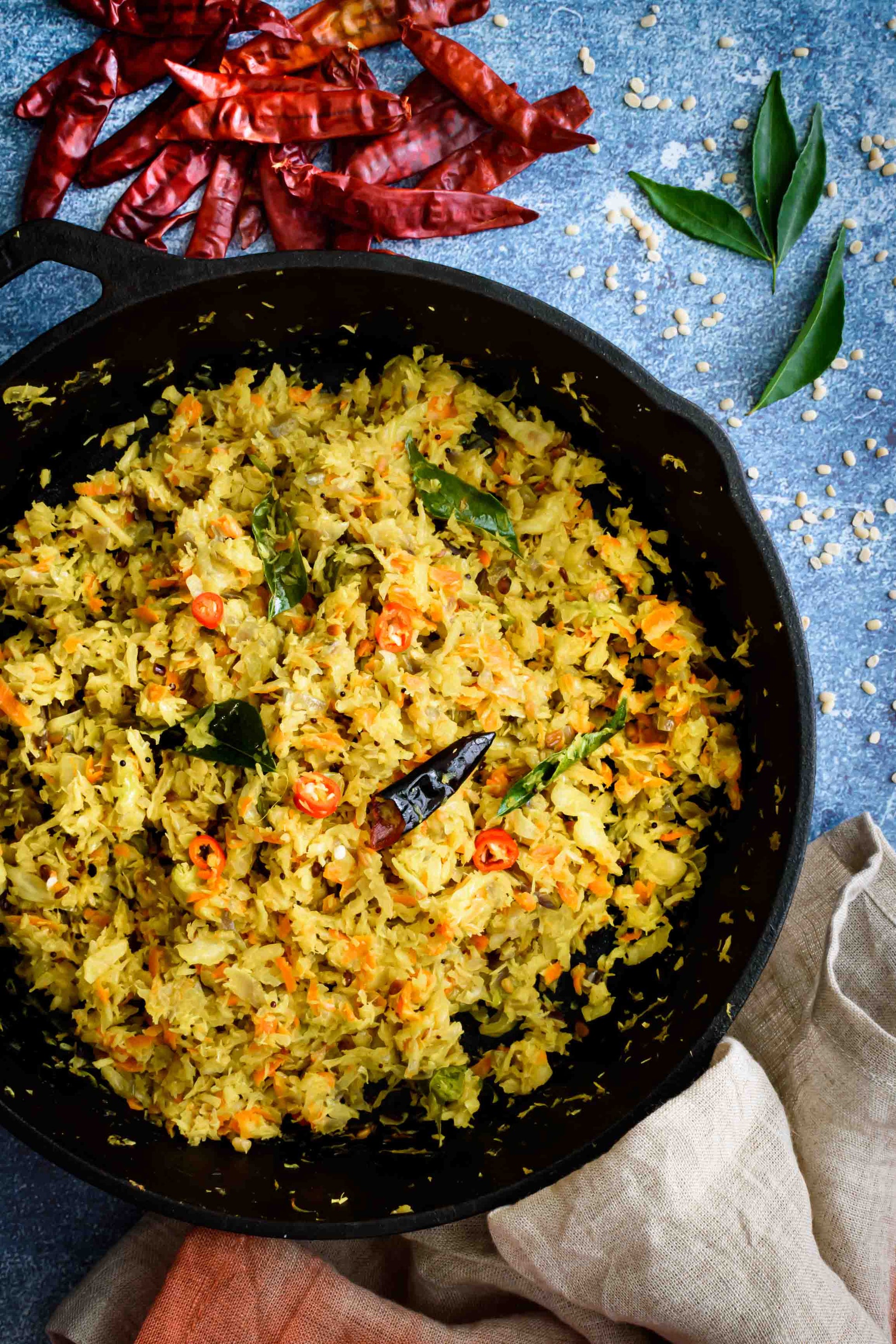 Cabbage And Carrot Thoran 250g